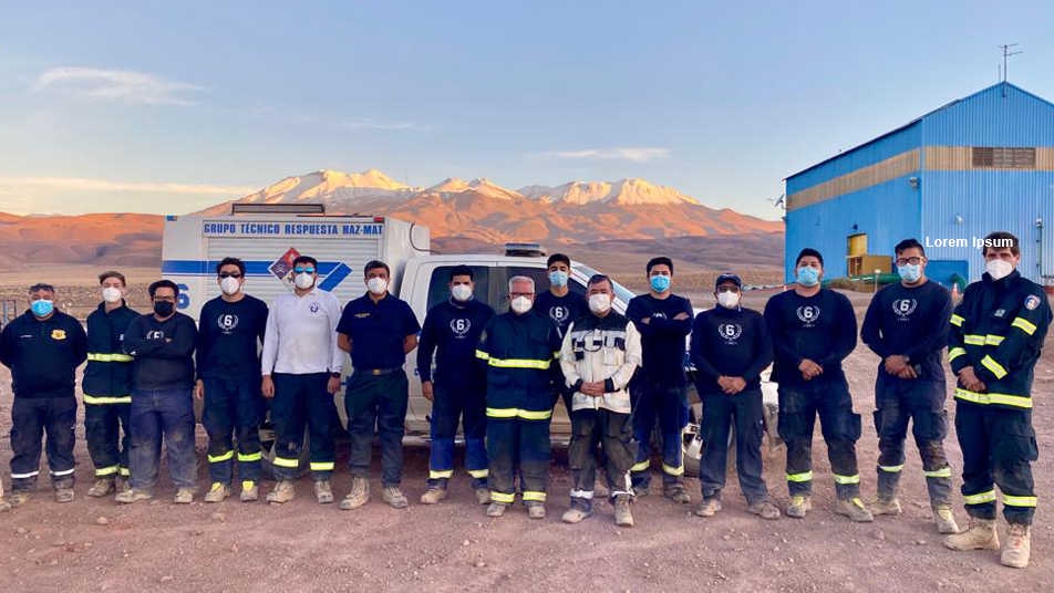 Bomberos Haz - Mat monitorean objeto anómalo